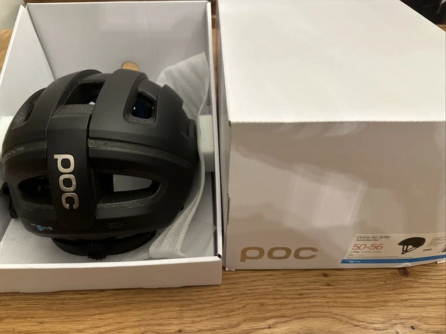 POC Downhill MTB-Helm Coron Air MIPS Argentite Silver/Uranium Black Matt