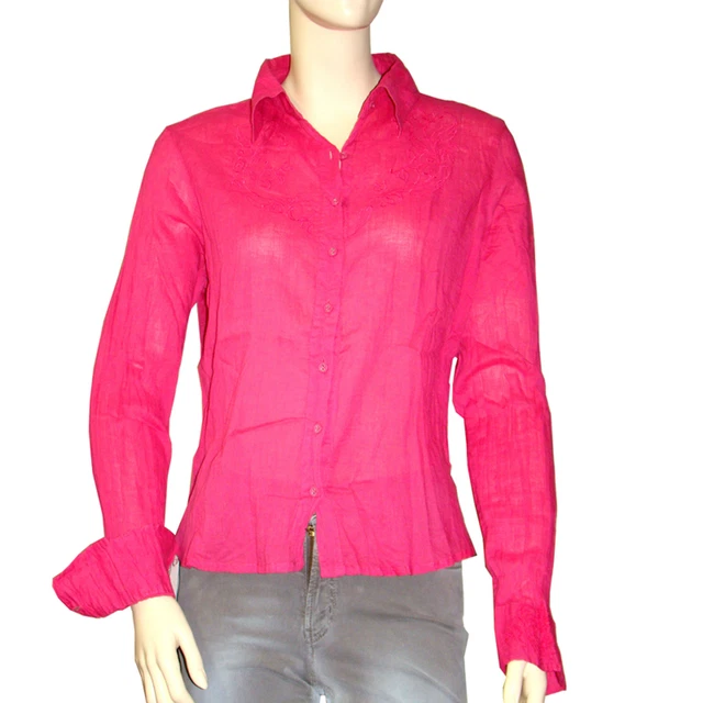 Chemisier Fushia Femme Chemise Fushia Ikks Chemise Rose Fluo