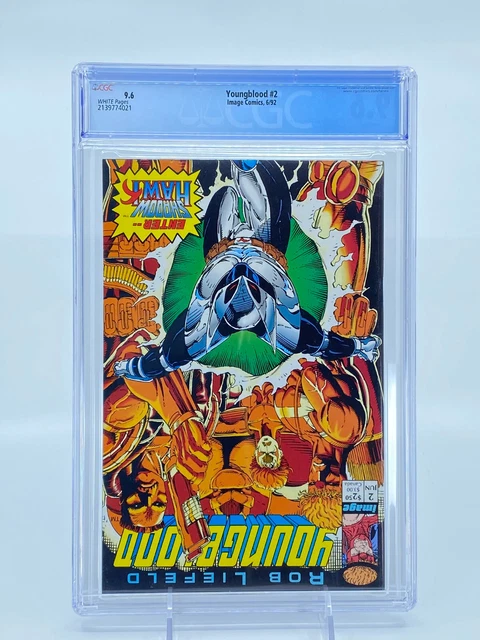 Youngblood (1992) #2 CGC 9.6 White Pages 1st Appearance Prophet & Shadowhawk 2