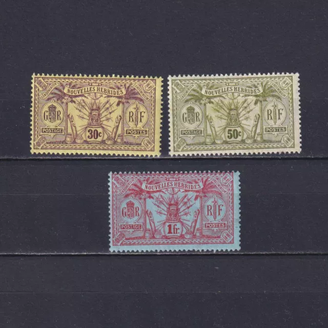 NEW HEBRIDES 1913, SG# F26-F30, CV £33, part set, MH