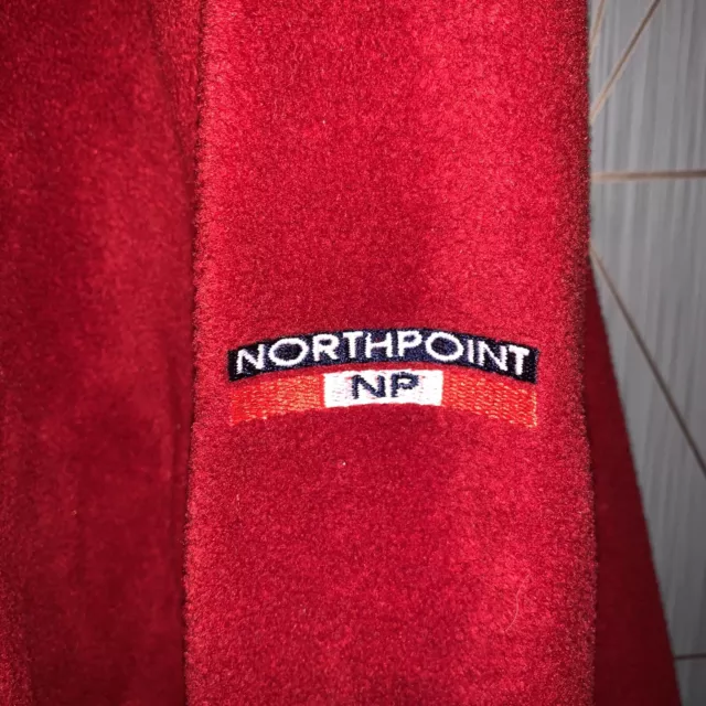 Vintage Northpoint Fleece Y2K.  Size XXL 52” Chest. Red, Yellow, Green And Blue 2