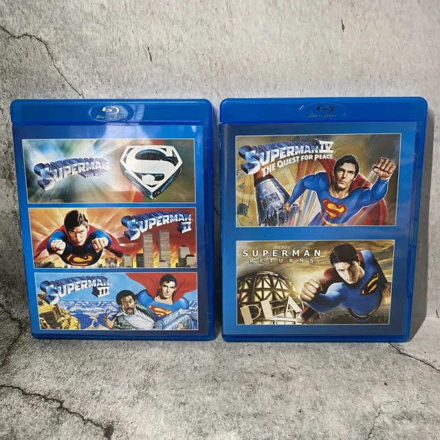 Superman The Ultimate Collection Blu Ray Box Set 14 99 Picclick Uk