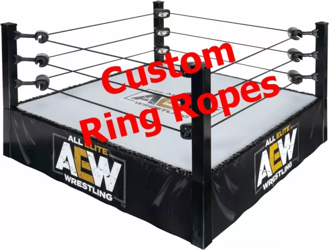 RINGSEILE für *AEW ACTION RING* wwe wwf wcw roh ecw tna nxt raw czw dx Wrestling