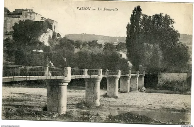 CPA-Carte postale- France - Vaison - La Passerelle - 1925 (CP1213)