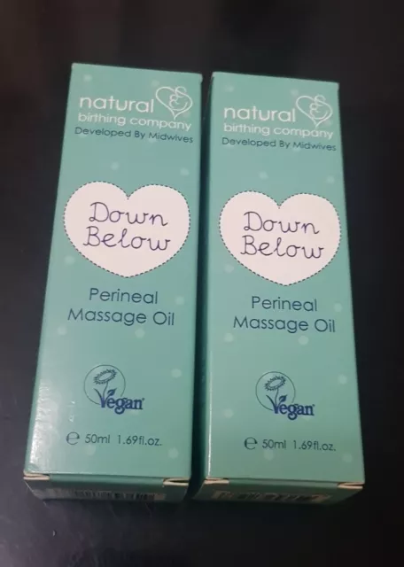 Aceite de masaje perineal X2 Natural Birthing Company 50 ml.