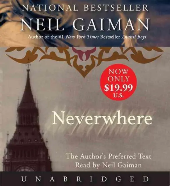 Neverwhere Low Price CD by Neil Gaiman (English) Compact Disc Book