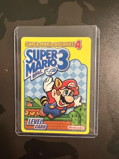 SUPER MARIO ADVANCE 4: Super Mario Bros 3 E Reader Power-Up Card 01 $5. ...