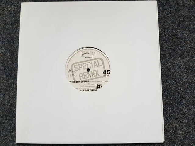 ABC THE look of love Special US Remix 12'' Disco Vinyl UK PROMO EUR