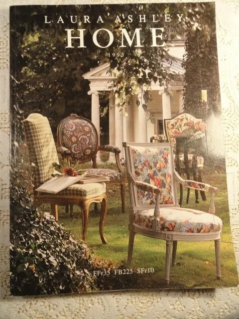   LAURA  ASHLEY  HOME  1993   40° anniversaire de Laura Ashley