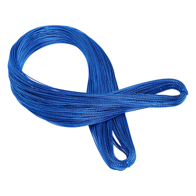 (Blu profondo) Lacci orpelli per capelli fili unisex estensioni attraenti per moda SLS