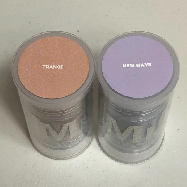 Lote de 2 resaltadores de glamour de maquillaje con leche 1 oz trance nueva ola