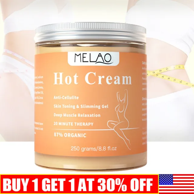 Anti Cellulite Slimming Hot Cream Weight Loss Fat Burner Firming Body Lotion