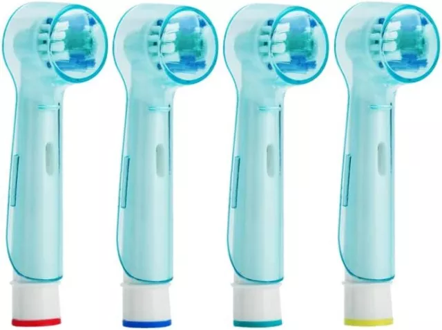 4 Electric Toothbrush Covers ~ Case Compatible with Oral B Toothbrush Round Hea