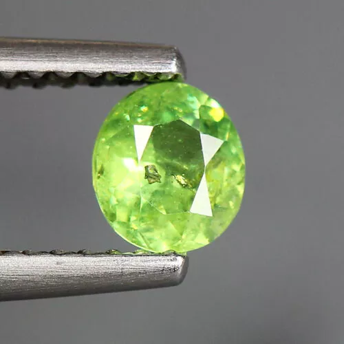 0.59 Cts_Stunning Very Rare Collection_100 % Natural Demantoid Garnet_Namibia