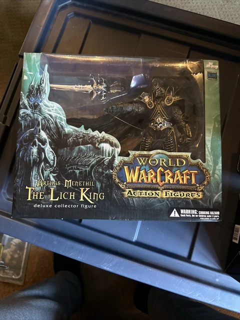 World Of Warcraft Anime-actiefiguur The Lich King Arthas PVC Figuren Collectible Model Karakter Standbeeld Speelgoed Desktop Ornamenten