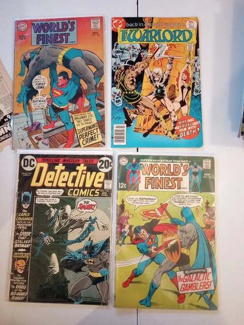 Lot 20 Mix DC & Marvel Comics World's Finest Batman WarLord Horror and More