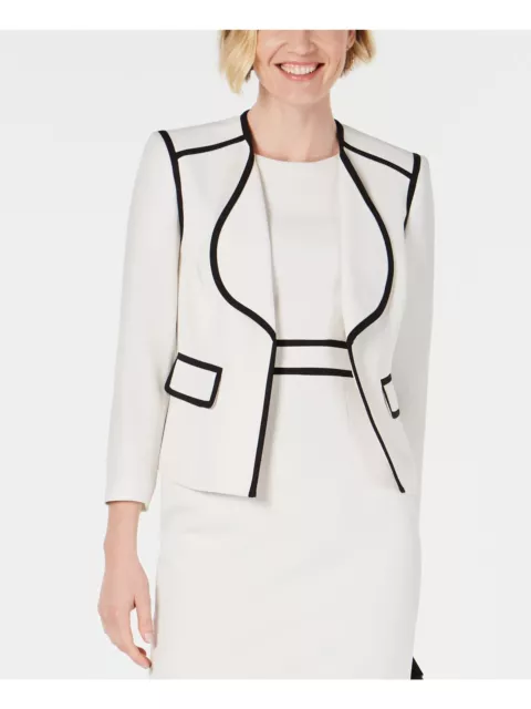 KASPER WOMEN'S SUIT Wear to Work Jacket White Size 10 $44.92 - PicClick