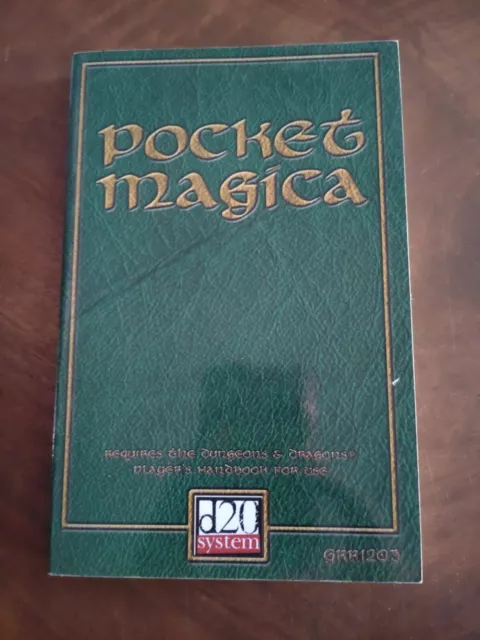 Pocket Magica D20 System Robert Toth Rollenspiel SoftCover Dungeons & Dragons