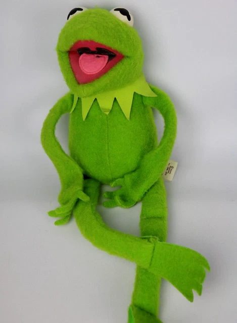 Vintage Plush Kermit the Frog #850 Jim Henson Muppet 19" Doll Fisher Price 1976