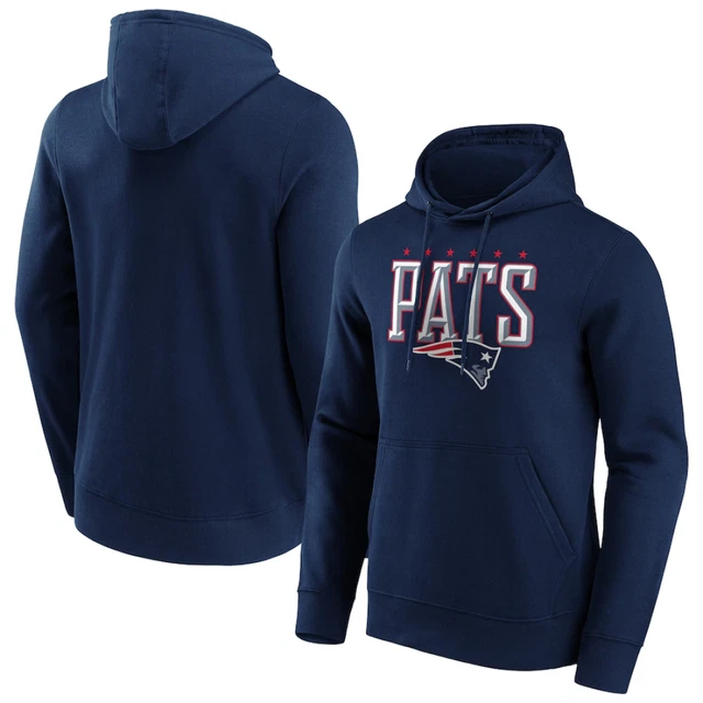 New England Patriots Hoodie (Size XL) Men's NFL PATS Hometown Hoodie - New