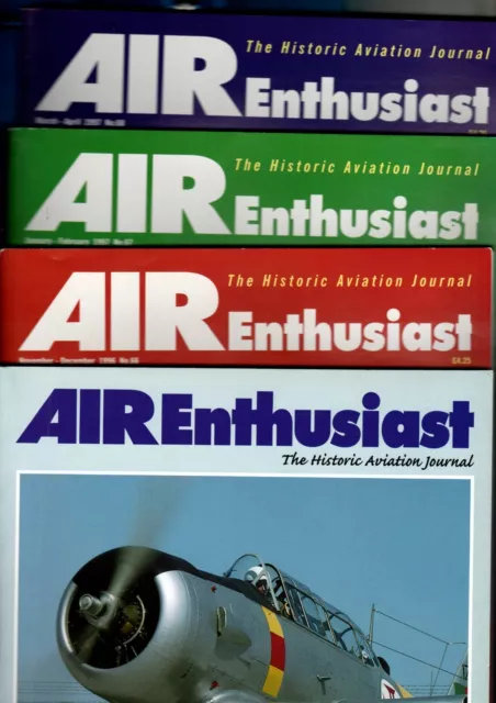 Air Enthusiast Magazine Back Issue Selection 66-80