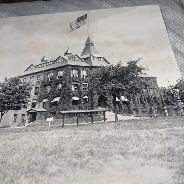 Large 10 x 8” Vintage Photo New England Watch Factories Waterbury CT Connecticut 3