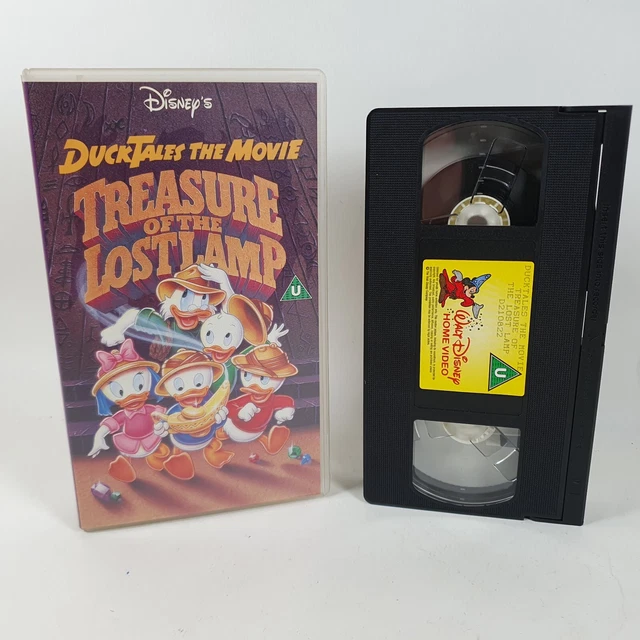 DISNEY VHS tapes DuckTales The Movie Treasure of The LostLamp Video £10 ...