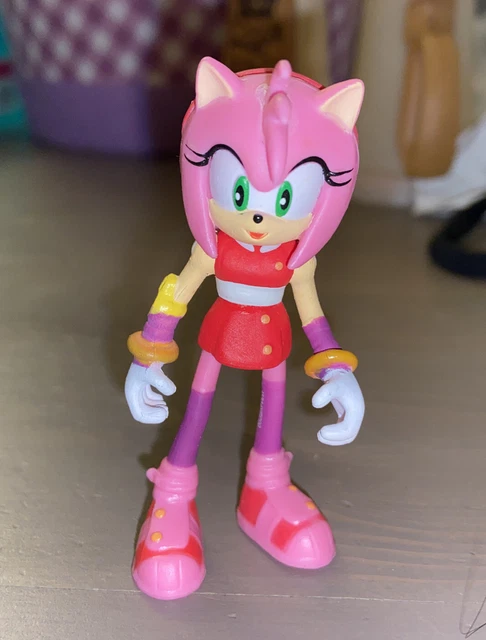 AMY ROSE SONIC Boom Sonic The Hedgehog Tomy Action Figure 3” Toy EUR 26 ...
