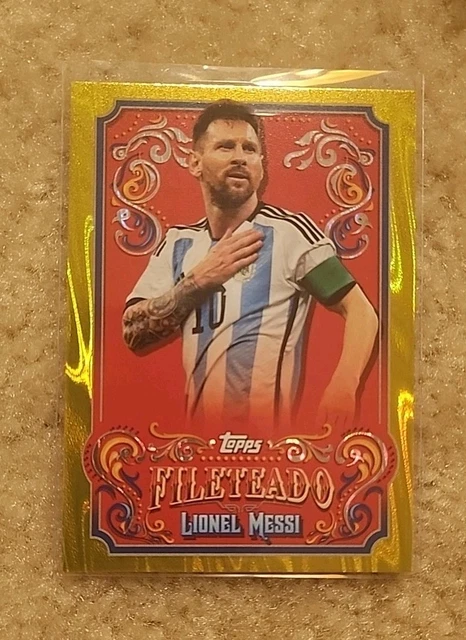 topps 2023 FILETEADO アルゼンチン 75種フルセット メッシ Topps 2023 Argentina Fileteado Hobby Box Trading Cards