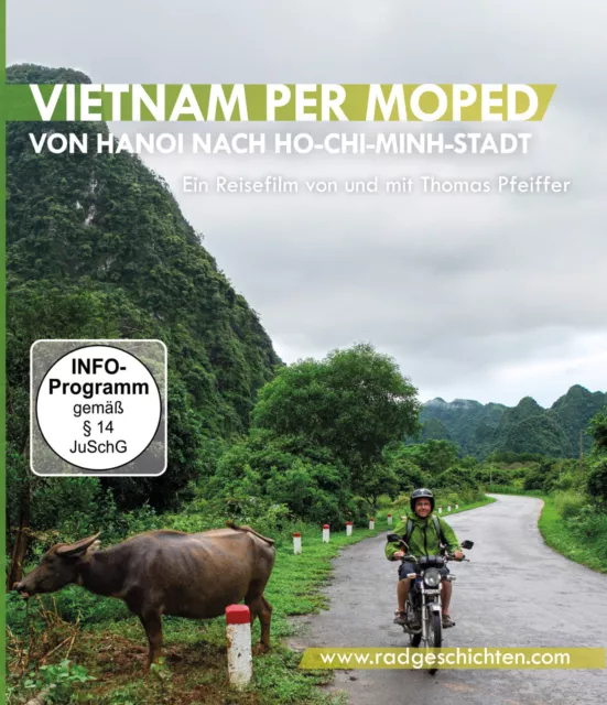 Motorrad Reise Vietnam (Blu-ray) 72 Minuten Reisefilm plus Bonus-/Infomaterial