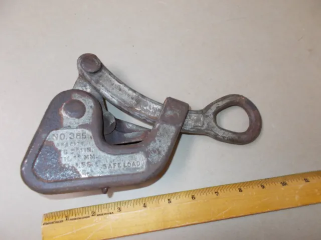 vintage crescent tool co #385 cable wire puller