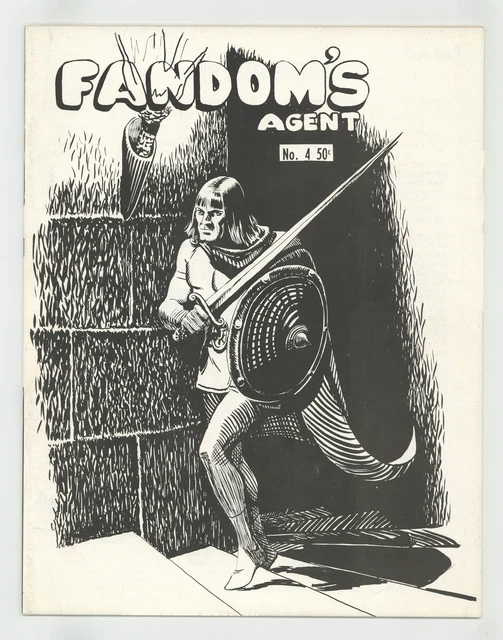 Fandom's Agent Fanzine #4 VF 8.0 1968