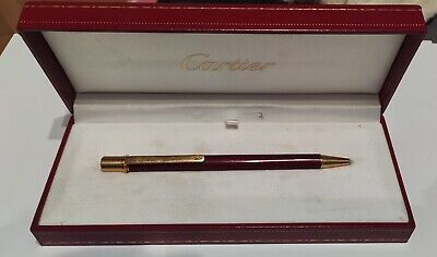 Cartier Cartier Penna a Sfera Devono De Cartier Argento ST150146 NY1221 