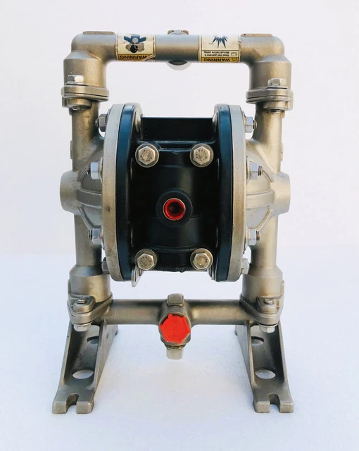 INGERSOLL RAND ARO PD05P-ASS-STT Aria Funzionante Doppio Diaframma Pompa 1.3cm