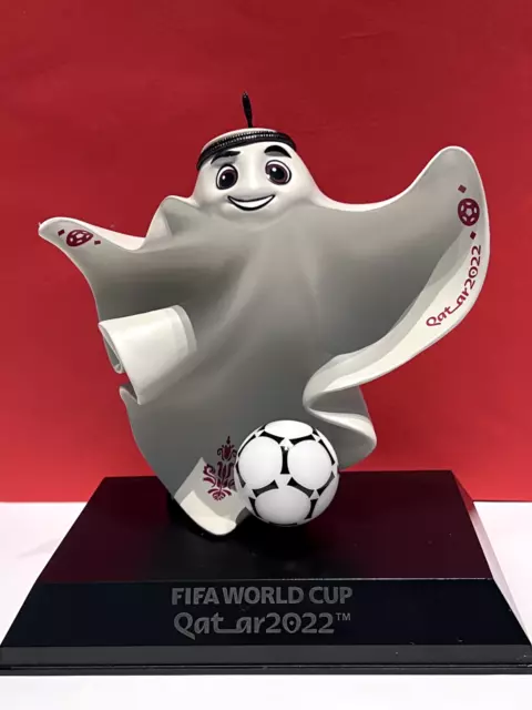 FIFA Katar WM Offizielles Maskottchen La'eeb Figur 2022 Fußball Souvenir