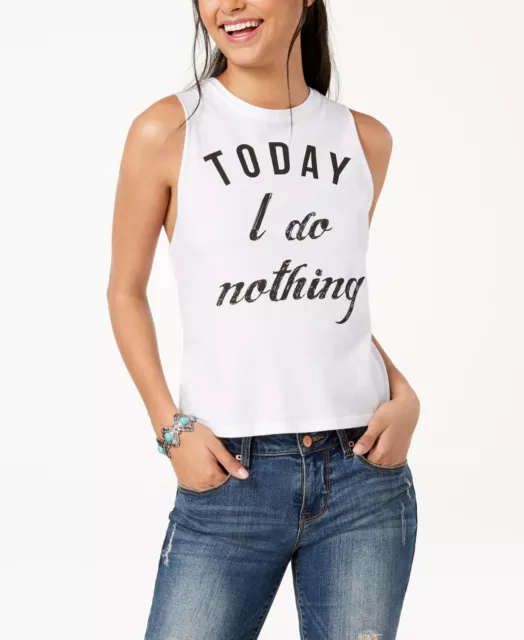 Pretty Rebellious Juniors' Graphic Tank Top Rock