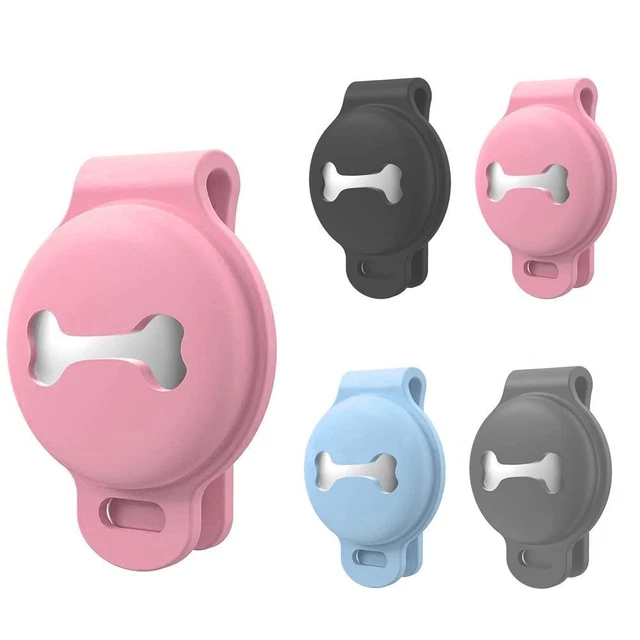 Dog Collar Dog Bones Pet Tracker Silicone Protective Sleeve Pets Accessories