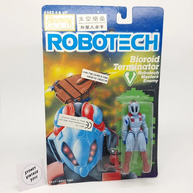 Bioroid Terminator Robotech Harmony Gold Macross Anime Action Figure
