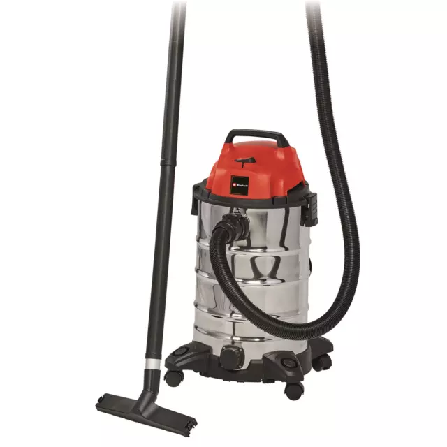 Einhell 30 Litre Stainless Steel Wet & Dry Vac (electric)