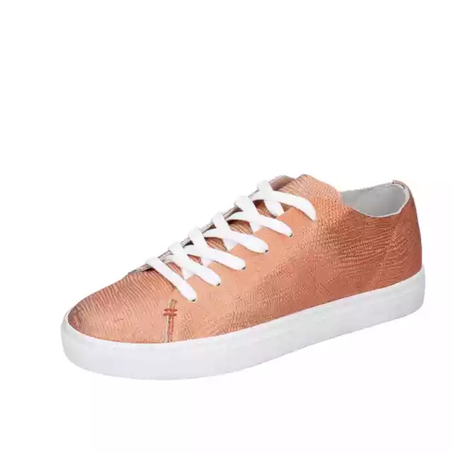 Damen schuhe CRIME LONDON 38 EU sneaker orange leder BC198-38