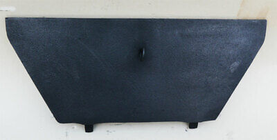 Antique Victorian Cast Iron Fireplace Spare Parts: Rear Top Draw Plate