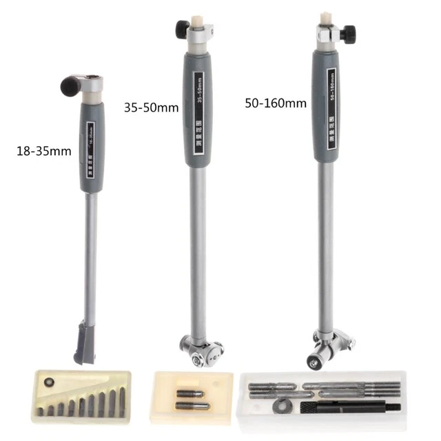 Diameter Gauge Measuring Rod Micrometer Gauge Measuring Tools Dial Indicator Set