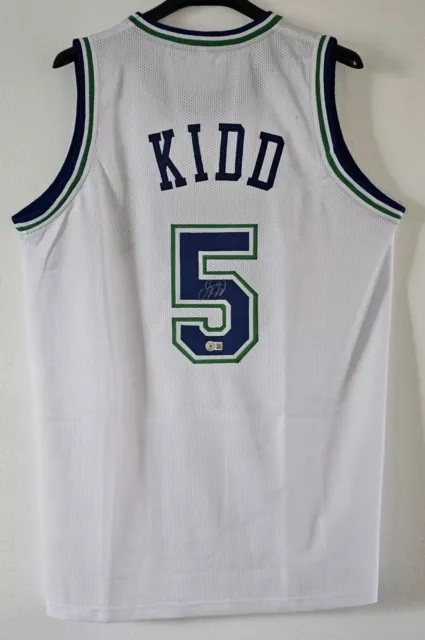 Jason Kidd Autographed Dallas Mavericks Basketball Jersey