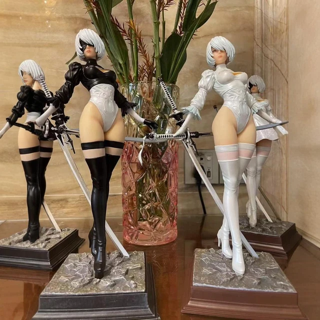 NIER: AUTOMATA SEXY 2B (YoRHa No.2 Type B) Game Prone Pose Figure Doll  Model $118.21 - PicClick CA