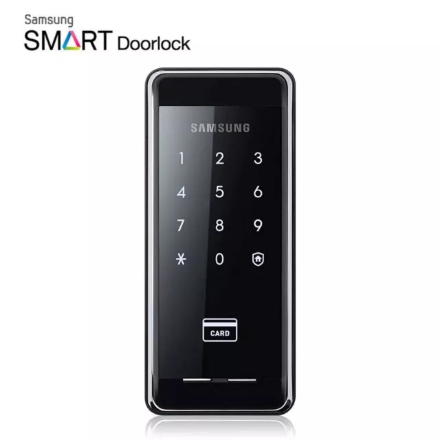 SAMSUNG Keyless Digital Door Rim Lock SHS-2920+2 keytags+PDF Manual(eng) Express