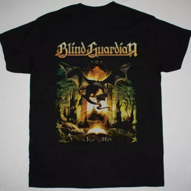 BLIND GUARDIAN A TWIST IN THE MYTH Short Sleeve Cotton Black All Size Shirt RE83