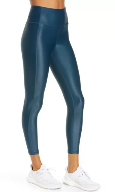 NWT Sweaty Betty Beetle blue full length high shine leggings  Sweaty betty  leggings, High shine leggings, Cropped black leggings