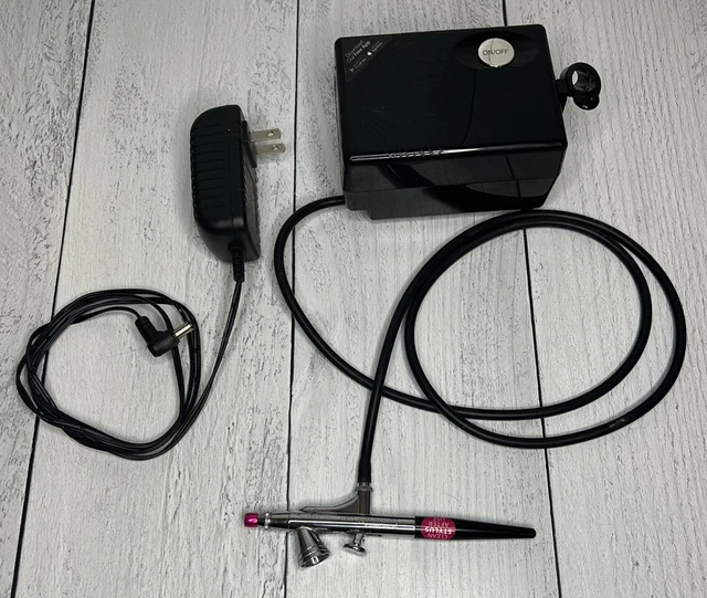 Sistema de maquillaje cosmético aerógrafo Luminess modelo # PC-250BK *USADO*