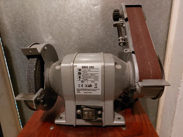 Yofuly Mini Bandschleifer - 7-stufig Verstellbar Mit Schleifbändern