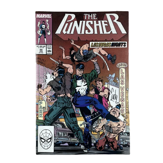 MARVEL comics the punisher volume 1 issue 20 vintage 1988 comic book VGC